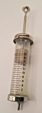 Vintage 20ml Glass & Steel