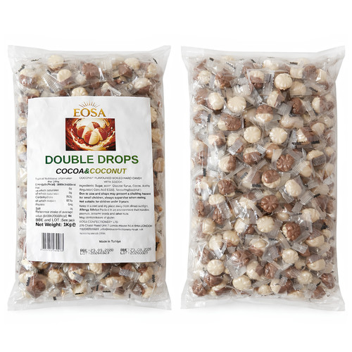 Hard candy double drops 1kg - candy,