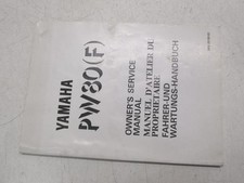Yamaha owner s workshop - yamaha, pw
