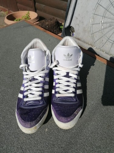 Adidas purple ankle boots - purple,