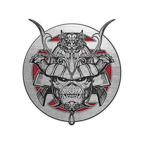 Iron maiden metal pin badge - maiden,