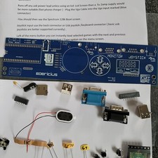 Zx Spectrum Pico Red ver 128k 48k Sinclair computer board fits orig  unbuilt 