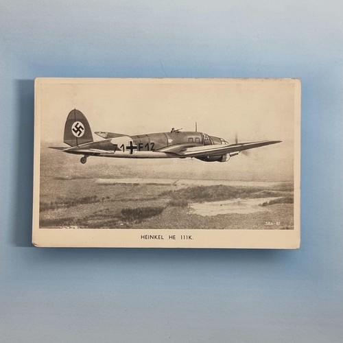 Ww2 aircraft postcard c1940 - aircraft,
