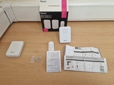 Byron Wireless Doorbell Set Portable & Plug-in Chime 150m Range-FAULTY