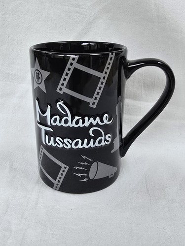 Madame tussauds black mug - tussauds,