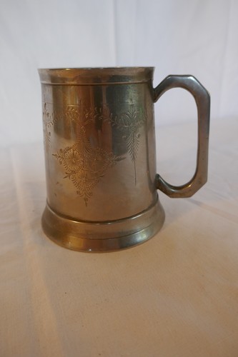 Silver plate one - one, pint