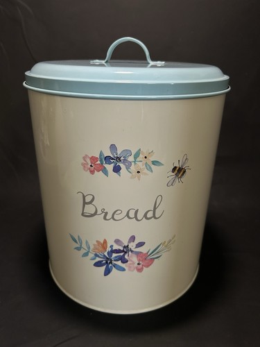 Metal bread bin height - bin,