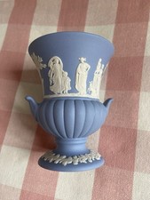 Wedgewood BLUE Jasperware URN