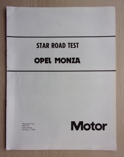 Opel monza coupe orig 1978 - 3.0,
