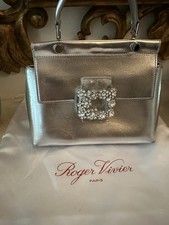 Roger Vivier Silver Jewelled