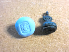 NICE MEDIEVAL SEALMATRIX SHOWING A BIRD