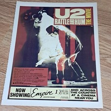 U2 RATTLE AND HUM 1988 A4