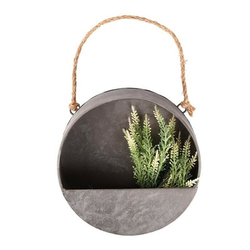 Grey zinc metal - metal, rope