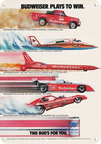 1983 budweiser beer - 1983, car