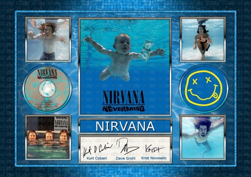 Nirvana nevermind signed - nevermind,