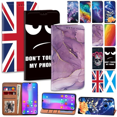 Printed smart cover phone case - printed,