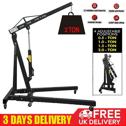 Hydraulic folding engine crane - hydraulic,
