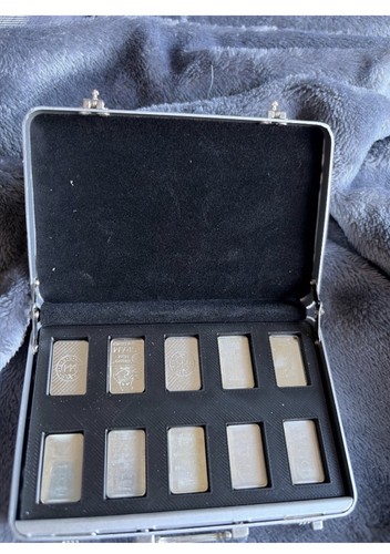 Silver bars in - 10, 1g