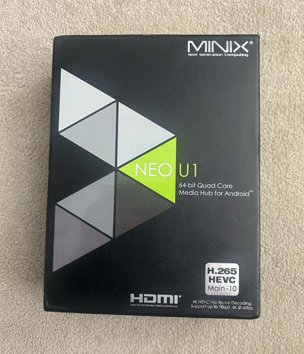 Minix neo android tv box - 4k,
