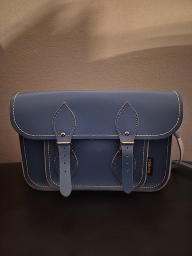 Vintage pale blue - blue, bag
