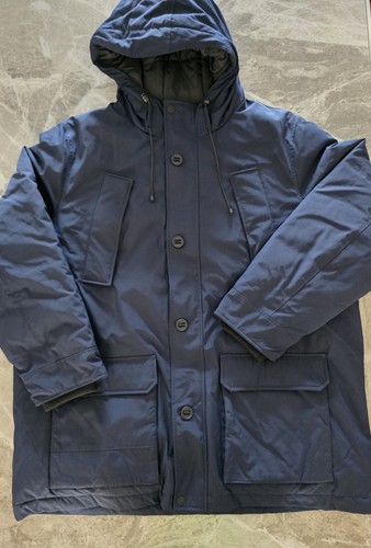 Hooded parka jacket - hooded,