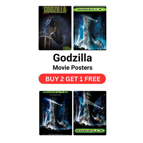 Godzilla movie poster - godzilla, (1998)