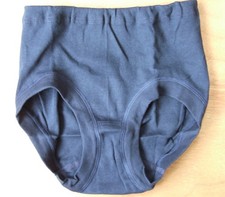 Ladies/Girls size 10-12 1960s style school gym knickers netball briefs Navy Blue
