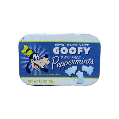 Disney goofy peppermints tin - goofy,