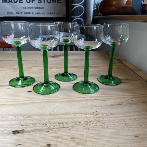 Vintage french luminarc green - french,