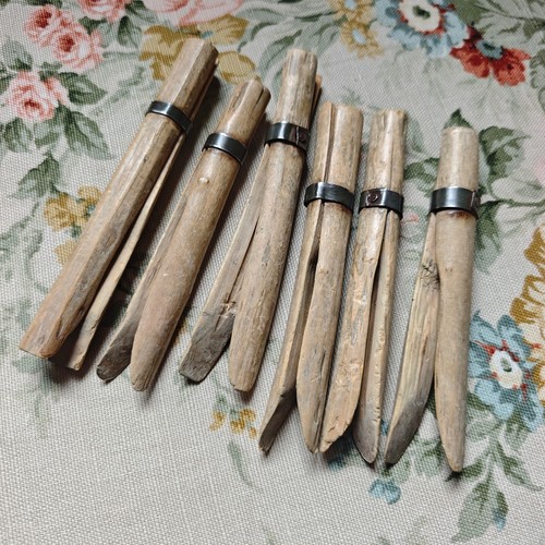 Set vintage wooden clothes - 6,