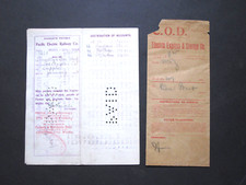 1890 RARE LAPER Express & Storage COD Los Angeles Pacific Electric Railway 2 itm