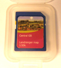 Satmap Map Active 10/12 card (Central GB )