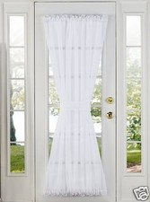 SHEER VOILE DOOR PANELS