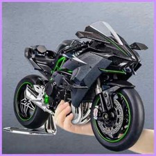 1:9 Kawasaki H2R Ninja V4S S1000RR Alloy Die Cast Motorcycle Model Toy...