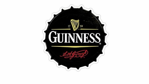 Guinness beer cap - guinness, pub