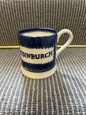 Emma Bridgewater Blue Stipple Rare Edinburgh Mug