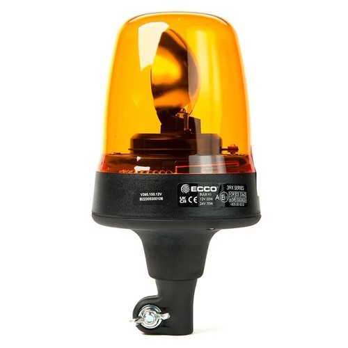 Rotating flashing amber beacon - flashing,