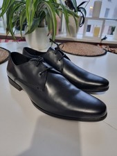 Red Herring Mens Black Leather