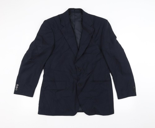 Pinstripe mens blue jacket - pinstripe,