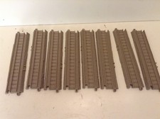 8 STRAIGHT TRACK BUNDLE Tomy Tomica Trackmaster Thomas Job Lot Train Set Spares