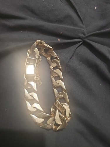 Substantial men solid 9ct - solid,