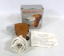 Vintage Auto Travel Hair Dryer