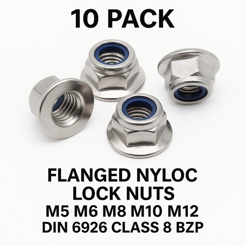 Pack flanged nyloc - pack,