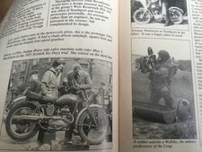 BROCKHOUSE WELBIKE INDIAN CORGI FORGOTTEN MOTORCYCLE FACTORY ARTICLE.