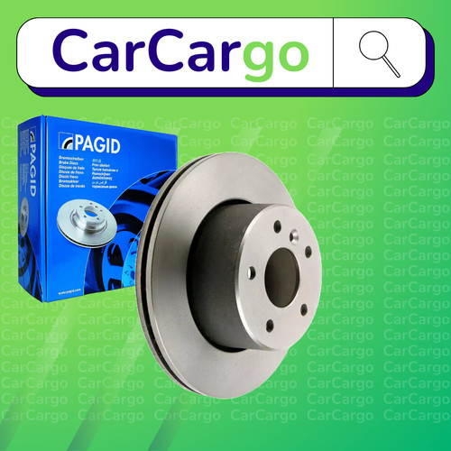 Pagid vented front brake discs - brake,