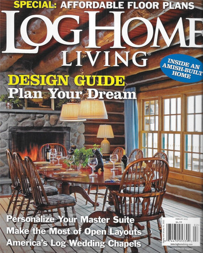 Log home living magazine - living,
