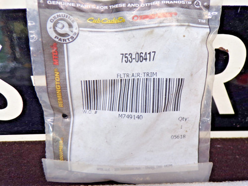 Mtd cub cadet 753 - cadet, 753-06417