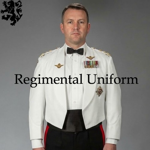 White military dress jacket - dress,