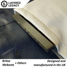 BRITAX | WEBASTO | MGB - FOLDING FABRIC SUNROOF SLIDER BLOCKS / SLIDING FEET