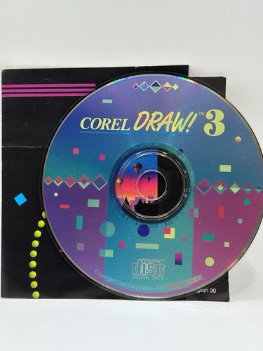 Corel draw 1994 disc - draw!, 3
